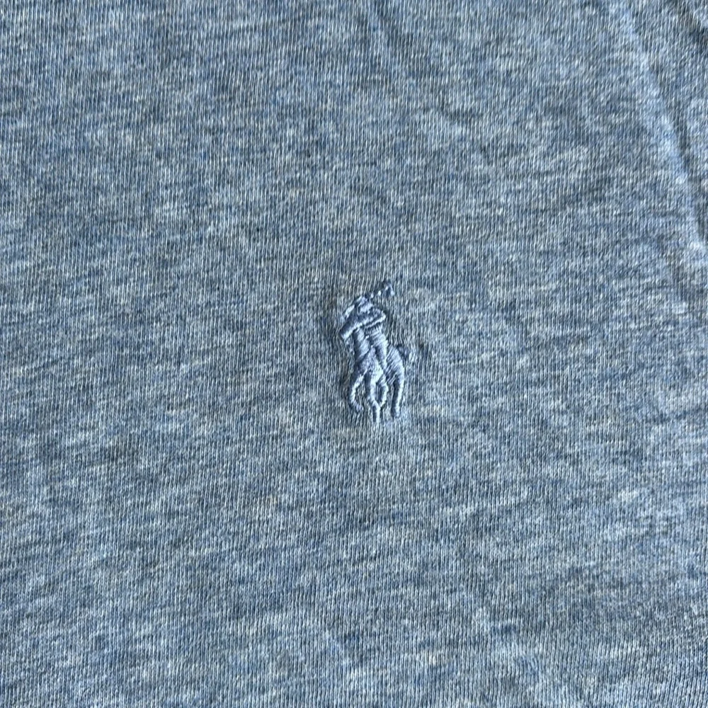 Polo‎ Ralph Lauren Heather Blue Lightweight Hoodie Pullover Cotton Preppy Men XL